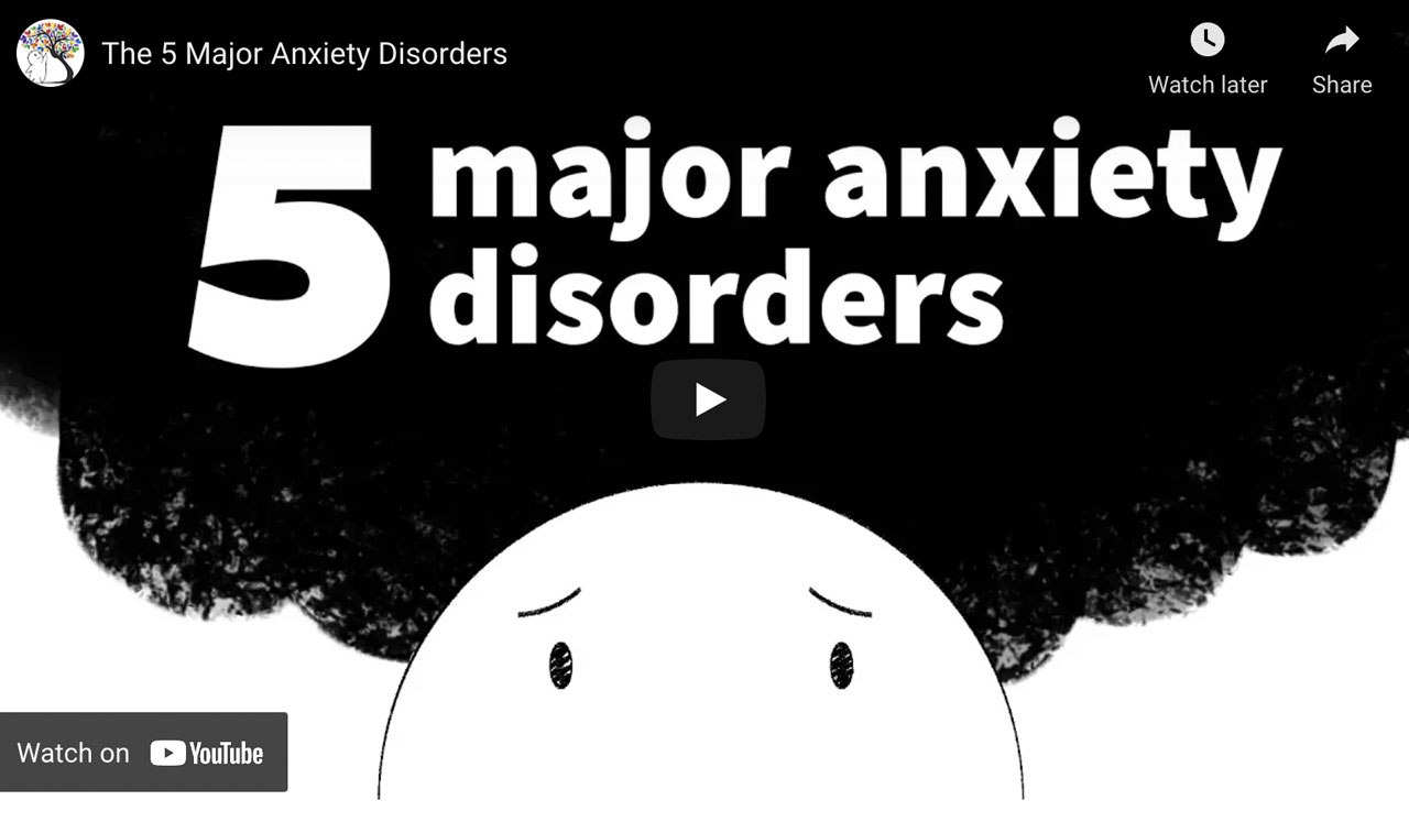 What is CDPAP resource center - 5 Major Anxiety Disorders