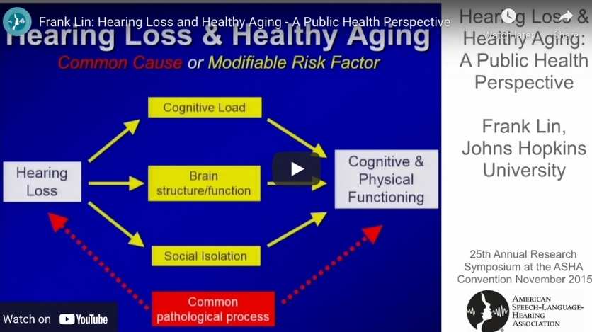 hearing loss and healthy aging from CDPAP resource center