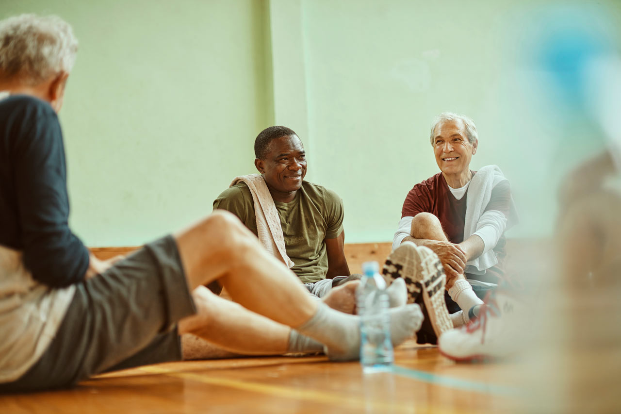 an aging expert’s top nine tips for aging well seniors relaxing while playing basketball